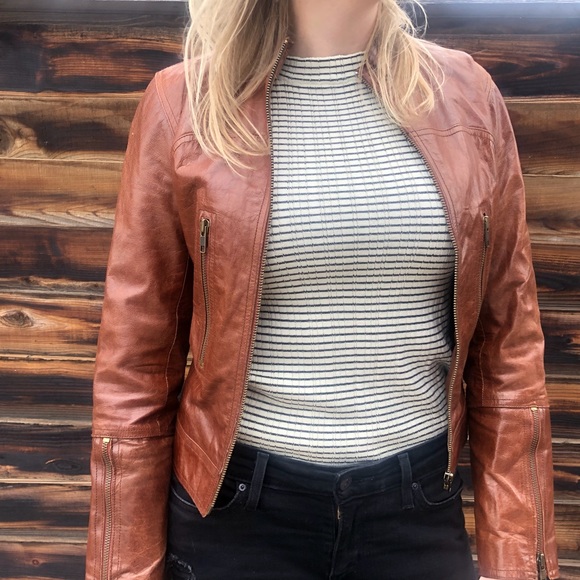 Hugo Buscati Jackets & Blazers - Hugo Buscati Collection Leather Jacket